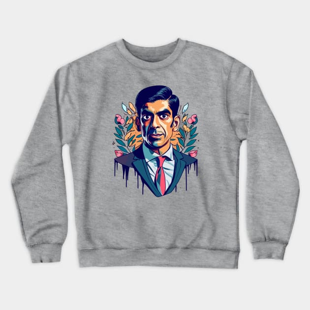 Rishi Sunak Crewneck Sweatshirt by kknows